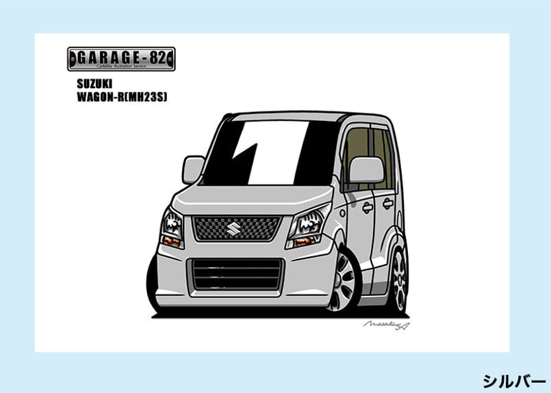 □スズキ ワゴンR(MH23S前期) | GARAGE-82