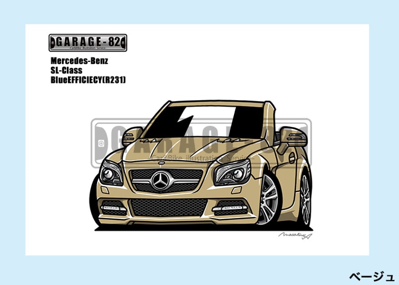 □メルセデス・ベンツ SLクラス ブルーエフィシェンシー(R231) | GARAGE-82