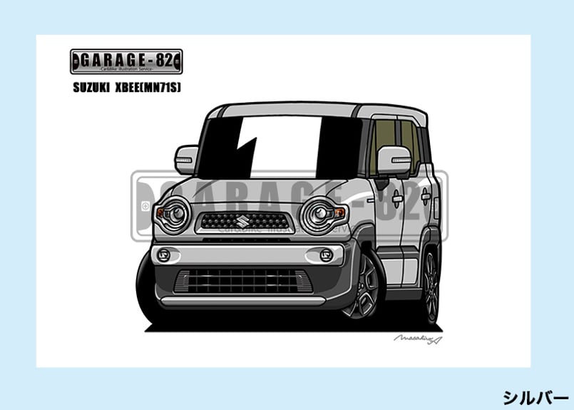 □スズキ クロスビー(MN71S)モノトーン | GARAGE-82