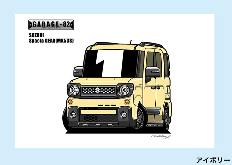 □スズキ スペーシアギア(MK53S) | GARAGE-82