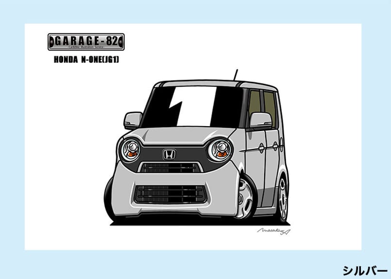 □ホンダ N ONE(JG1前期)・フロントビュー | GARAGE-82