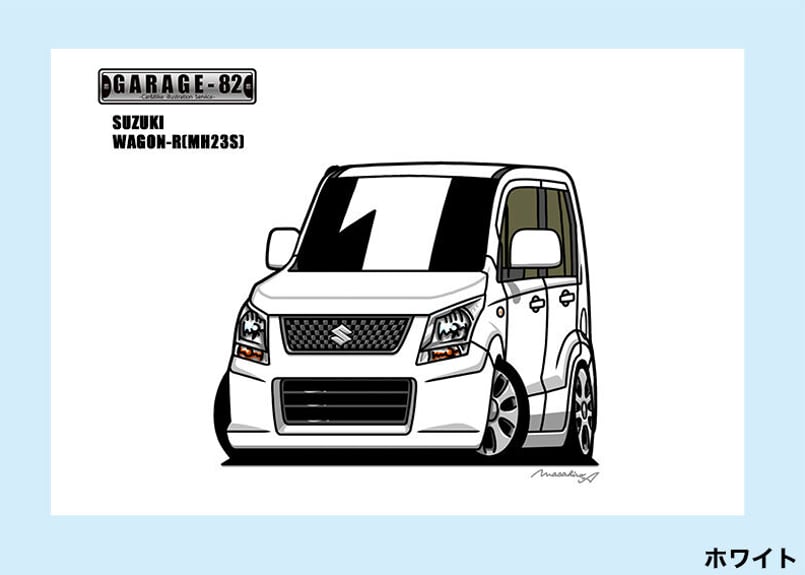 □スズキ ワゴンR(MH23S前期) | GARAGE-82