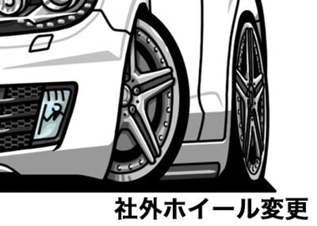 ☆オプション☆社外ホイール変更