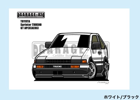 ■トヨタ　スプリンタートレノ(AE86前期)