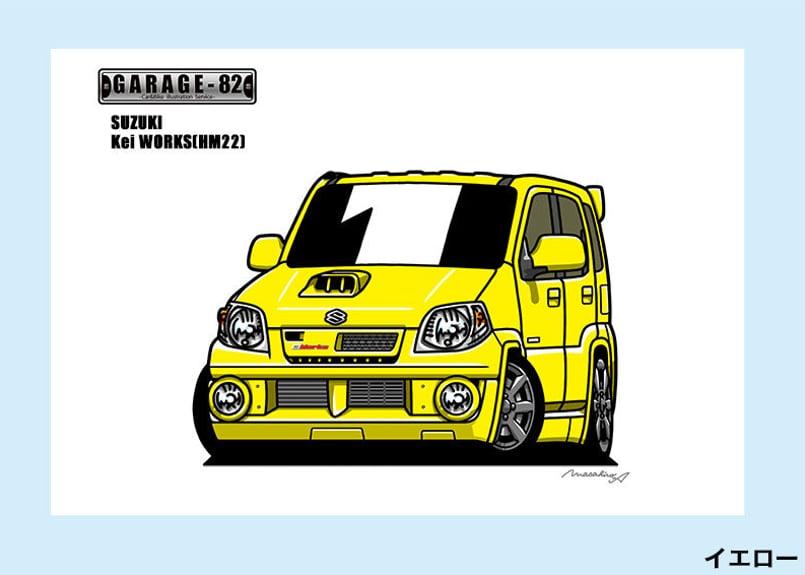 □スズキ Keiワークス(HN22) | GARAGE-82