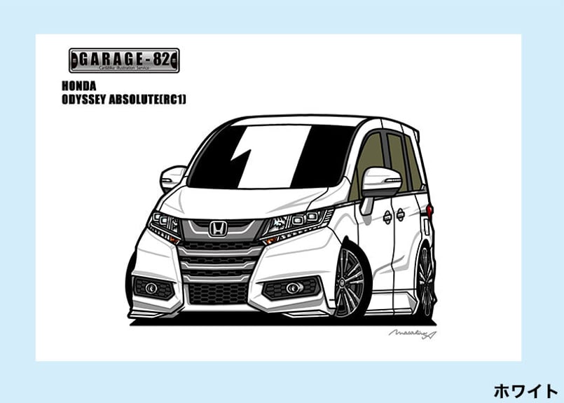 シーシーピー 1/16ホンダオデッセイアブソルート □ホンダ オデッセイアブソルート(RC1前期) | GARAGE-82