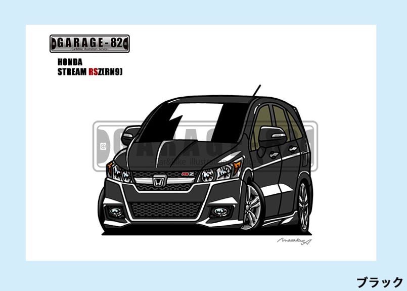 □ホンダ ストリームRSZ(RN9後期) | GARAGE-82