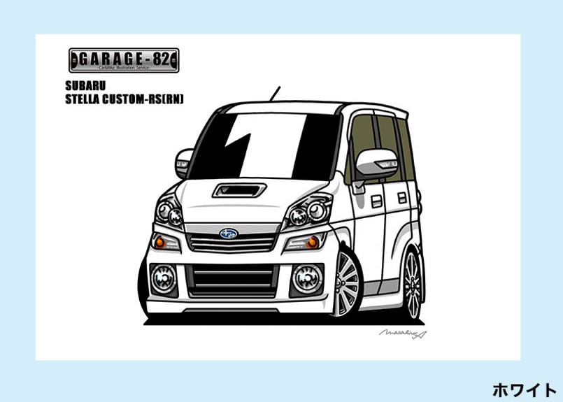 □スバル ステラカスタムRS(RN) | GARAGE-82