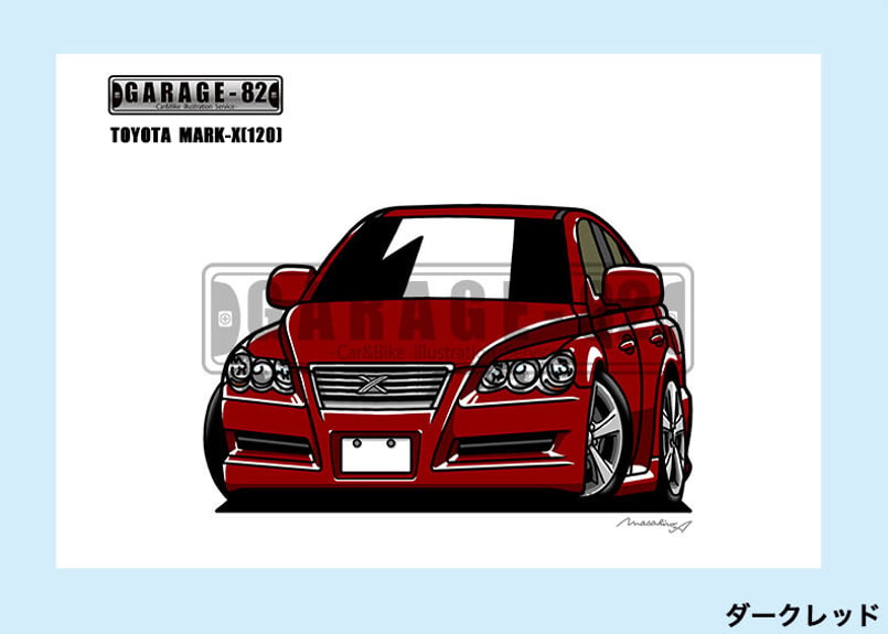 □トヨタ マークX(120) | GARAGE-82