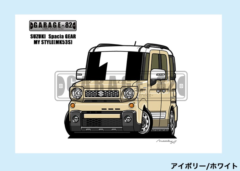 オーダーメイド スペーシアM53S 左右 10% M'z SPEED | BodyKit | スペーシア カスタム | SPACIA CUSTOM