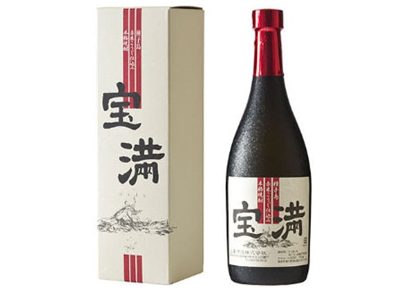 宝満 25% 720ml 化粧箱入（赤米こうじ仕込み） | 上妻酒造 オンライン