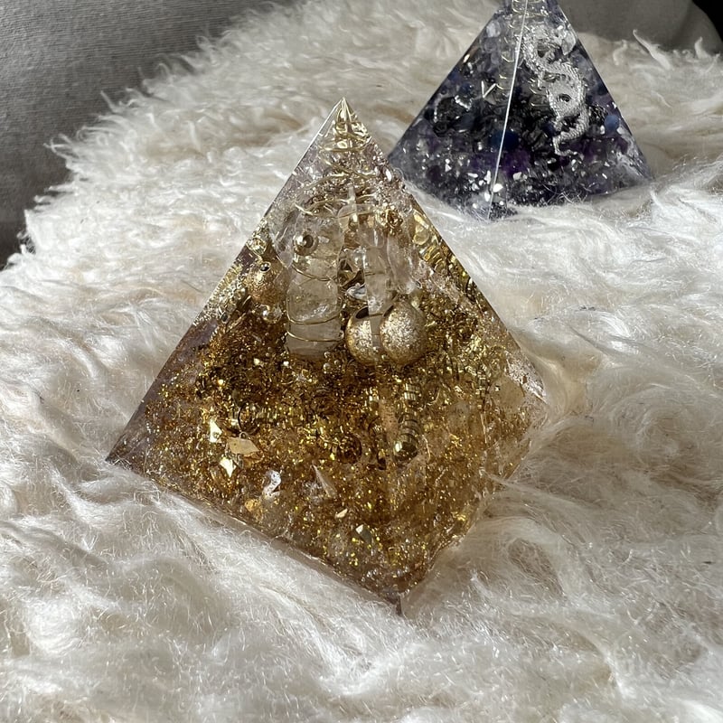 ✨龍神隕石オルゴナイト✨【金龍】 ✨龍神隕石オルゴナイト✨【金龍】