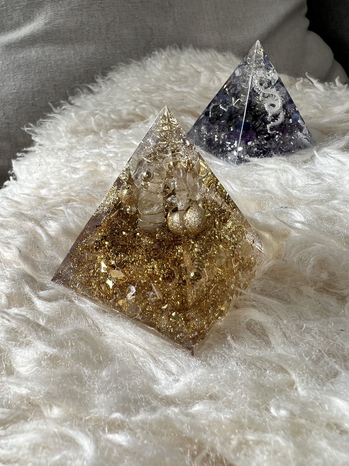 オーダー オルゴナイト 天然石 開運 シュンガイト