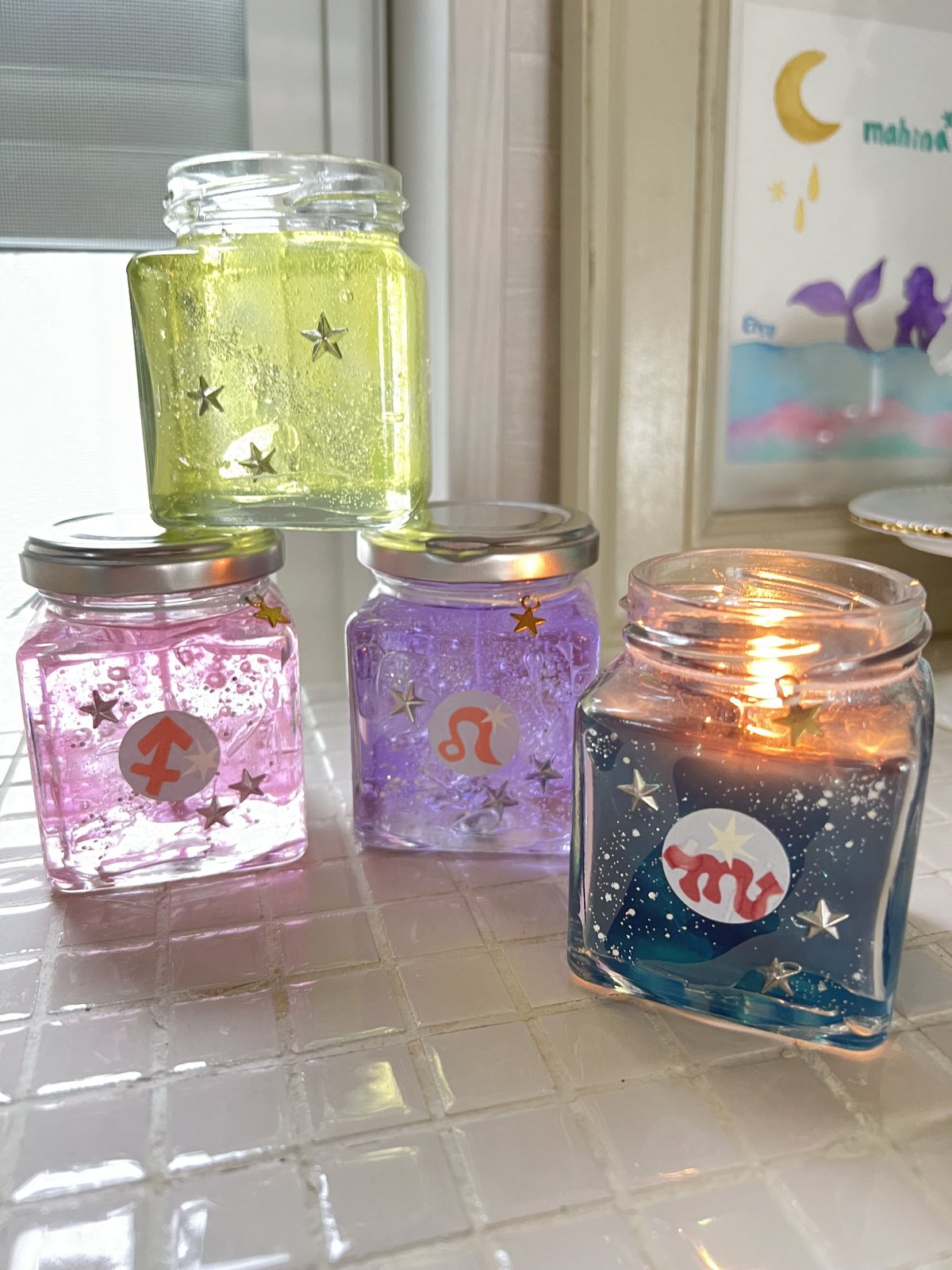 三凛さとし◇ルナアロマキャンドル◇おうし座 アロマキャンドル