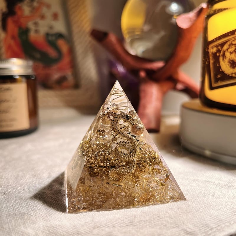 ✨龍神隕石オルゴナイト✨【金龍】 ✨龍神隕石オルゴナイト✨【金龍】