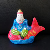 鯛乗り戎　４　相良人形