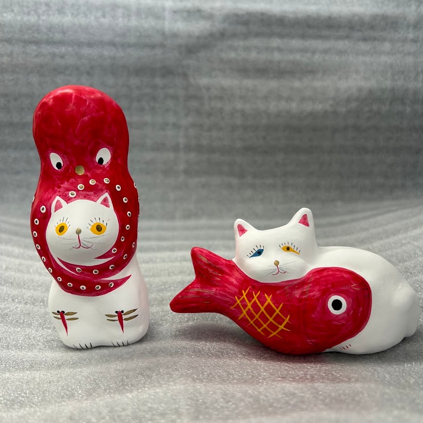 中国 魚を持つ唐子人形　f2250206 中国 魚を持つ唐子人形 f2250206 中国 魚を持つ唐子人形 f2250206 中国 魚