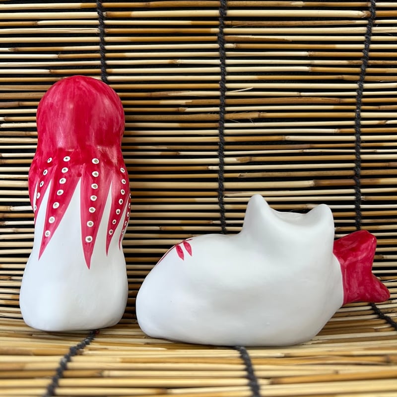 相良人形】猫に蛸とんぼ25 & 猫に鯛とんぼ3 (240716-1) | いい 相良人形】猫に蛸とんぼ25 & 猫に鯛とんぼ3 (240716-1) | いい