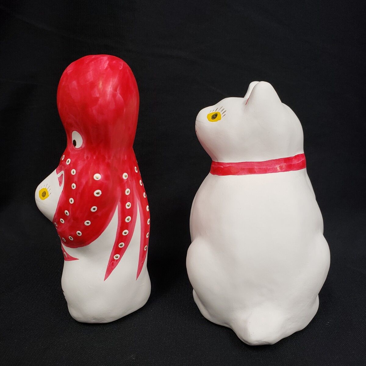 相良人形 猫に蛸 猫に蛸 プレミアム1 相良人形 | いいべっす山形