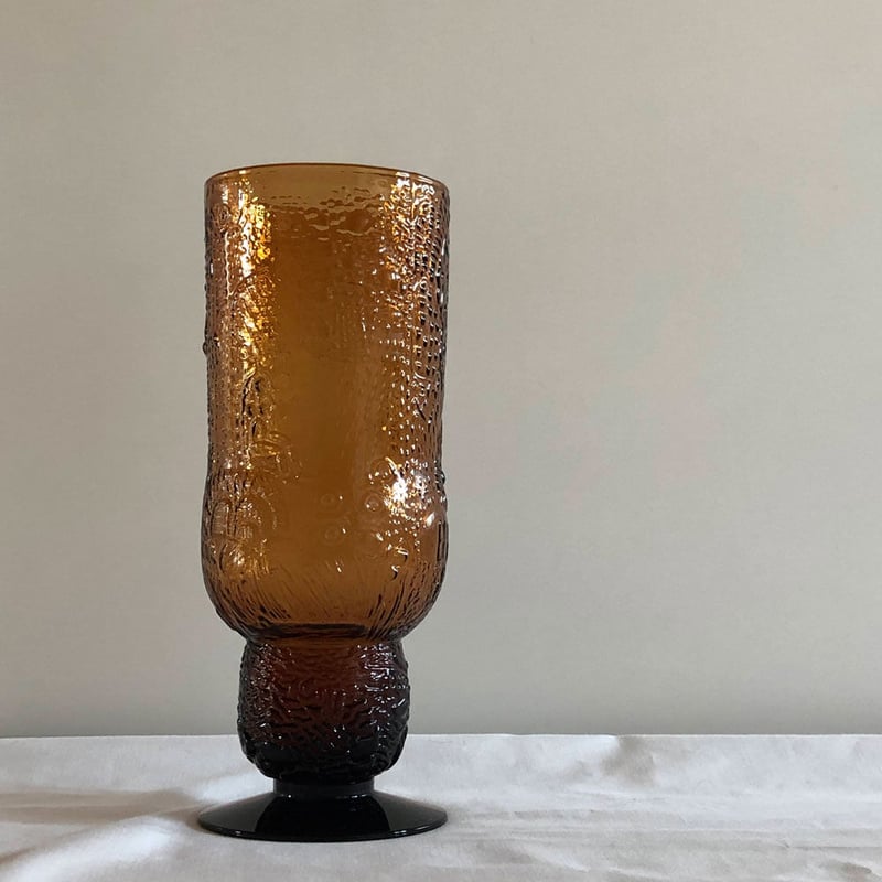 NUUTAJARVI/ARABIA fauna ビアグラス ブラウン | 雑貨店hazina