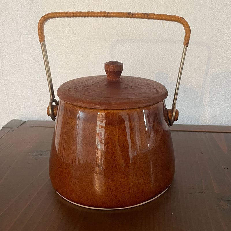アンティーク陶製ポット ハンドル付き コルク付き Deco/ ハンドル付き陶器のポット（Rödbeta） | 雑貨店hazina
