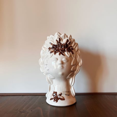 Deco/ Rosa Ljung　女性の顔の花瓶