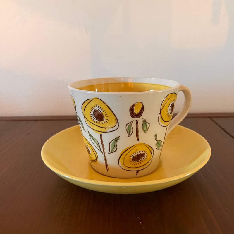 Gefle/Upsala Ekeby Solros ティーC/S | 雑貨店hazina