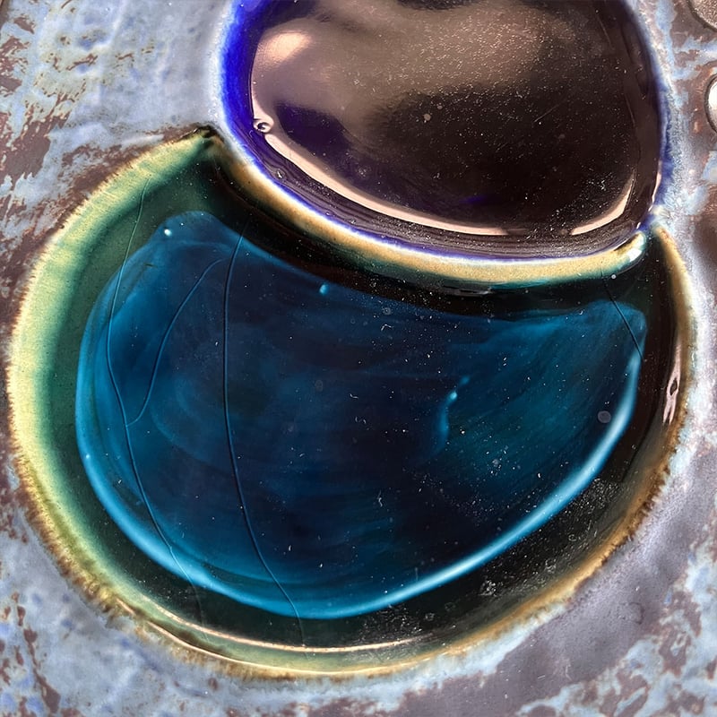 Rorstrand : Olle AlberiusのKavalkadシリーズ＃5 陶板(訳あり