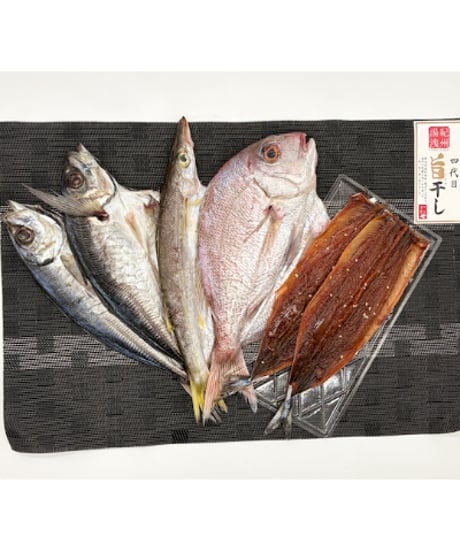 あじ、かます、たい、さんまみりん４種６枚