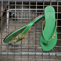 S14-BE-00/ BEACH KONJAC /  GREEN x GOLD