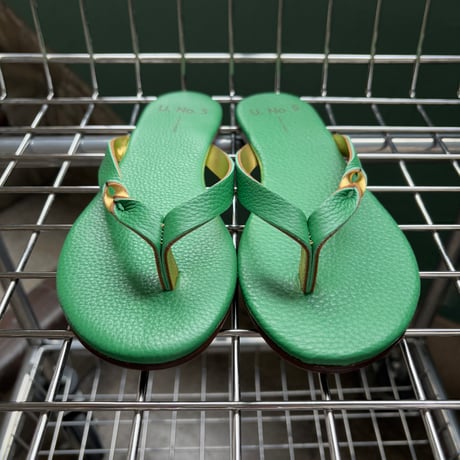 S14-BE-00/ BEACH KONJAC /  GREEN x GOLD