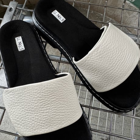 S-34 S-00 / SANDAL UNIT00  / OFF WHITE