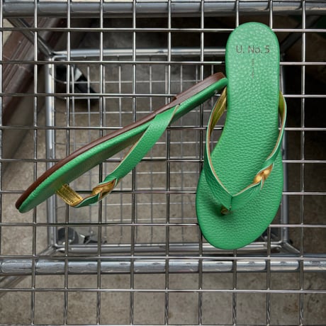 S11-BE-00/ BEACH KONJAC /  GREEN x GOLD