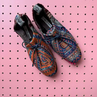 K22-2-C01  /1HOLE PLAT SHOES   /  MOLTICOLORS