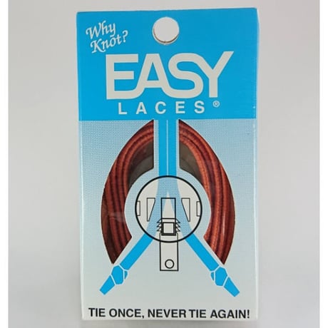 EASY LACES (靴紐）㉛オレンジ