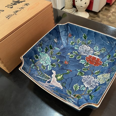 一品作　村上玄輝作品　菓子器　有田　希少　茶道
