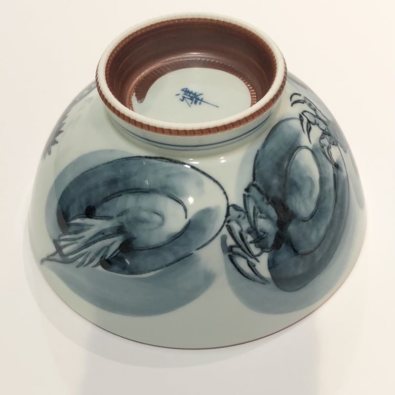 波佐見焼 龍絵 飯碗 特大 | つちや陶器店