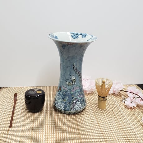 佐藤走波氏(六代)作　花瓶　有田焼　一品作