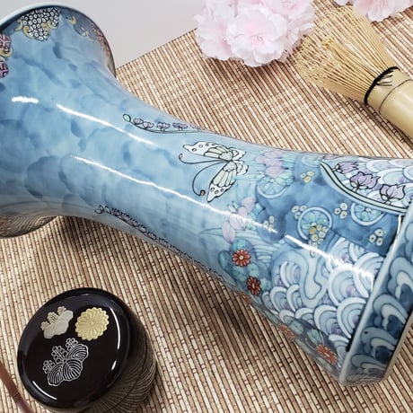 佐藤走波氏(六代)作　花瓶　有田焼　一品作