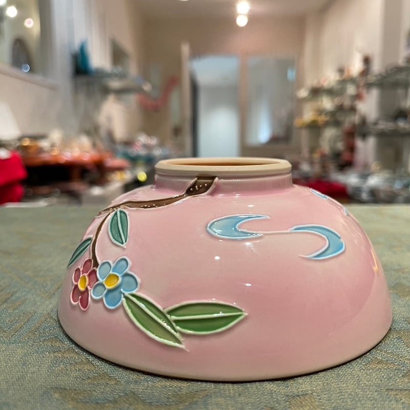 清水焼 香菊窯 昇峰 おしどり 飯碗 | つちや陶器店