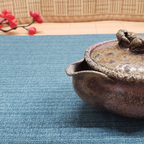 備前焼　入江光人司作　宝瓶　急須　備前焼