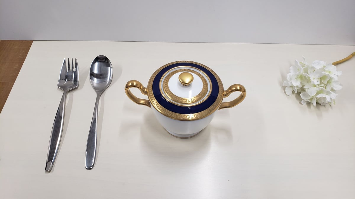 大倉陶器 フルーツと花 クリーマーとシュガーポット セット ポット