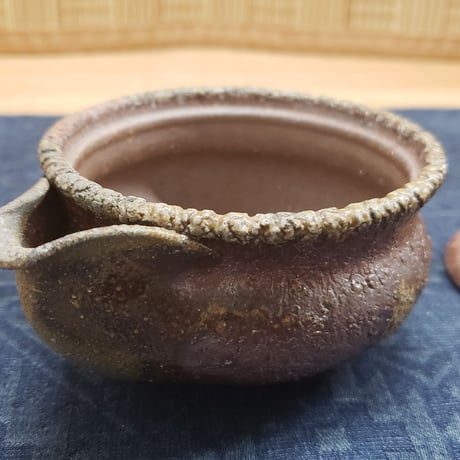 備前焼　入江光人司作　宝瓶　急須　備前焼