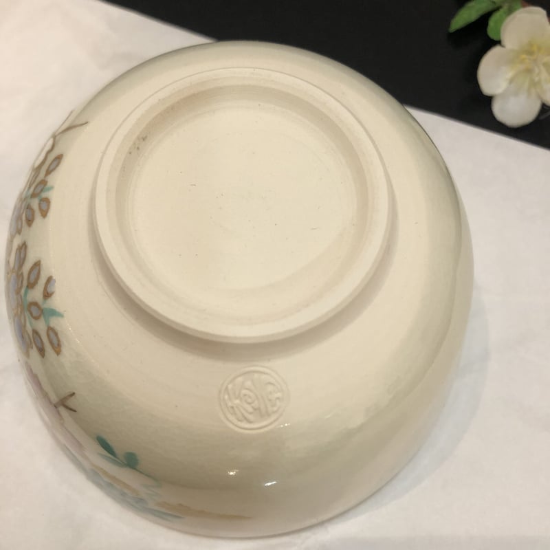 京焼 抹茶碗 藤桜 香菊 | つちや陶器店