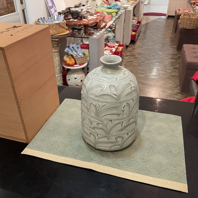 清水焼 花瓶 宇野徹 作品 一品作 | つちや陶器店