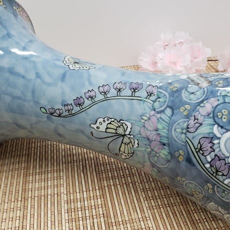 佐藤走波氏(六代)作　花瓶　有田焼　一品作
