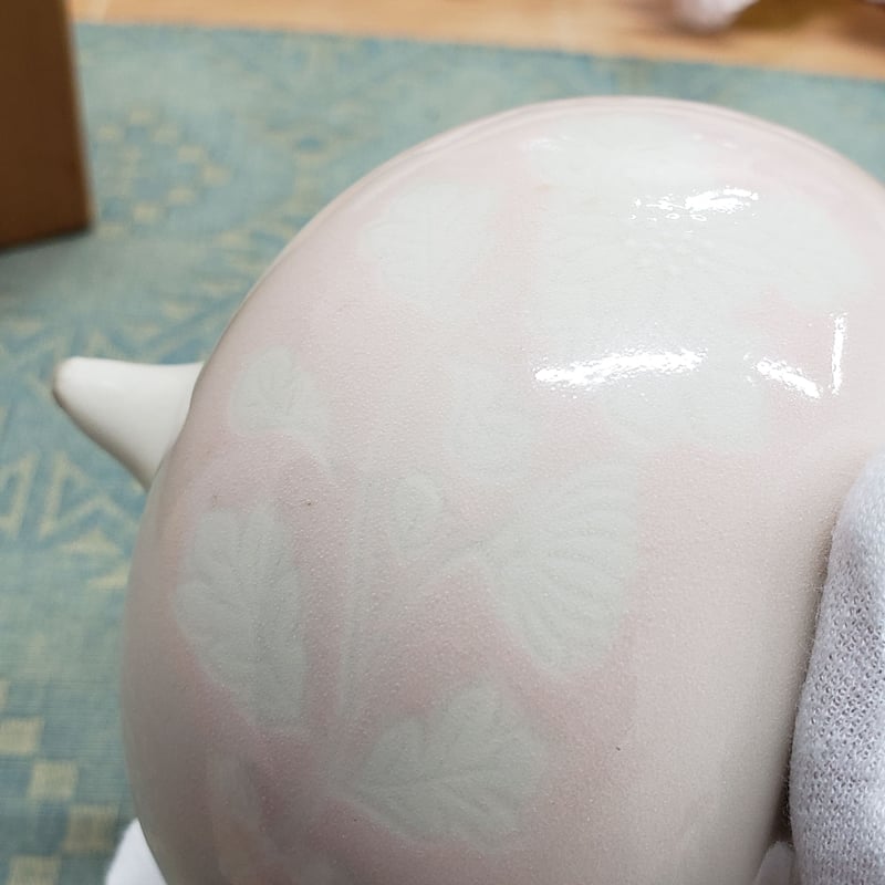 京焼 新開琢也氏作 菊ぼかし 香炉 一品作 | つちや陶器店