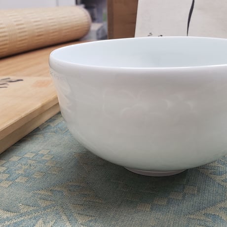 有田焼　奥川忠右衛門氏(二代)作　抹茶碗　一品作