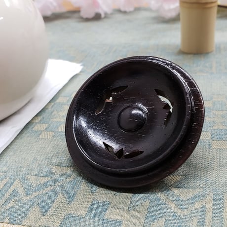 京焼　新開琢也氏作　菊ぼかし　香炉     一品作