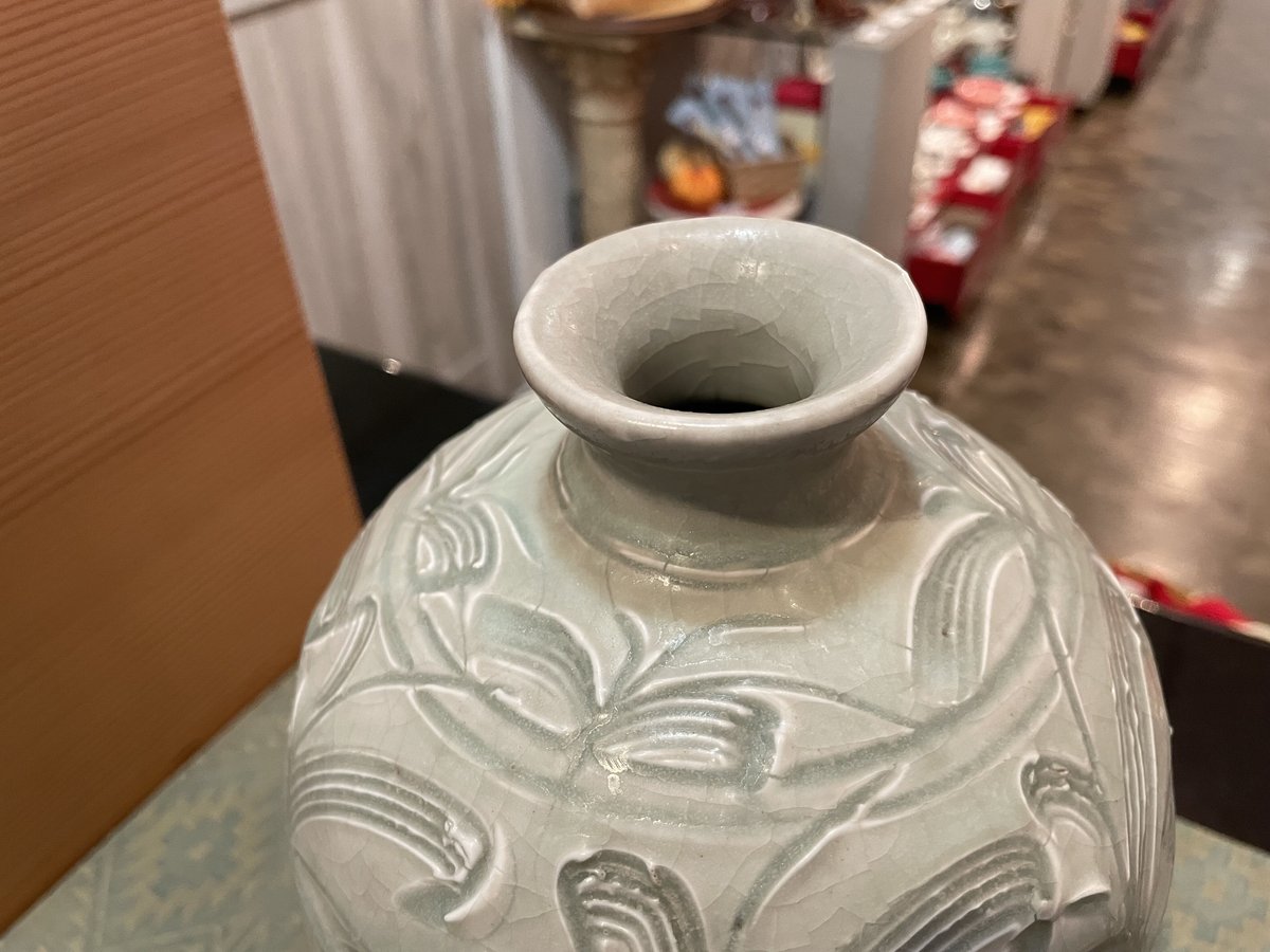 清水焼 花瓶 清水焼 花瓶 宇野徹 作品 一品作 | つちや陶器店